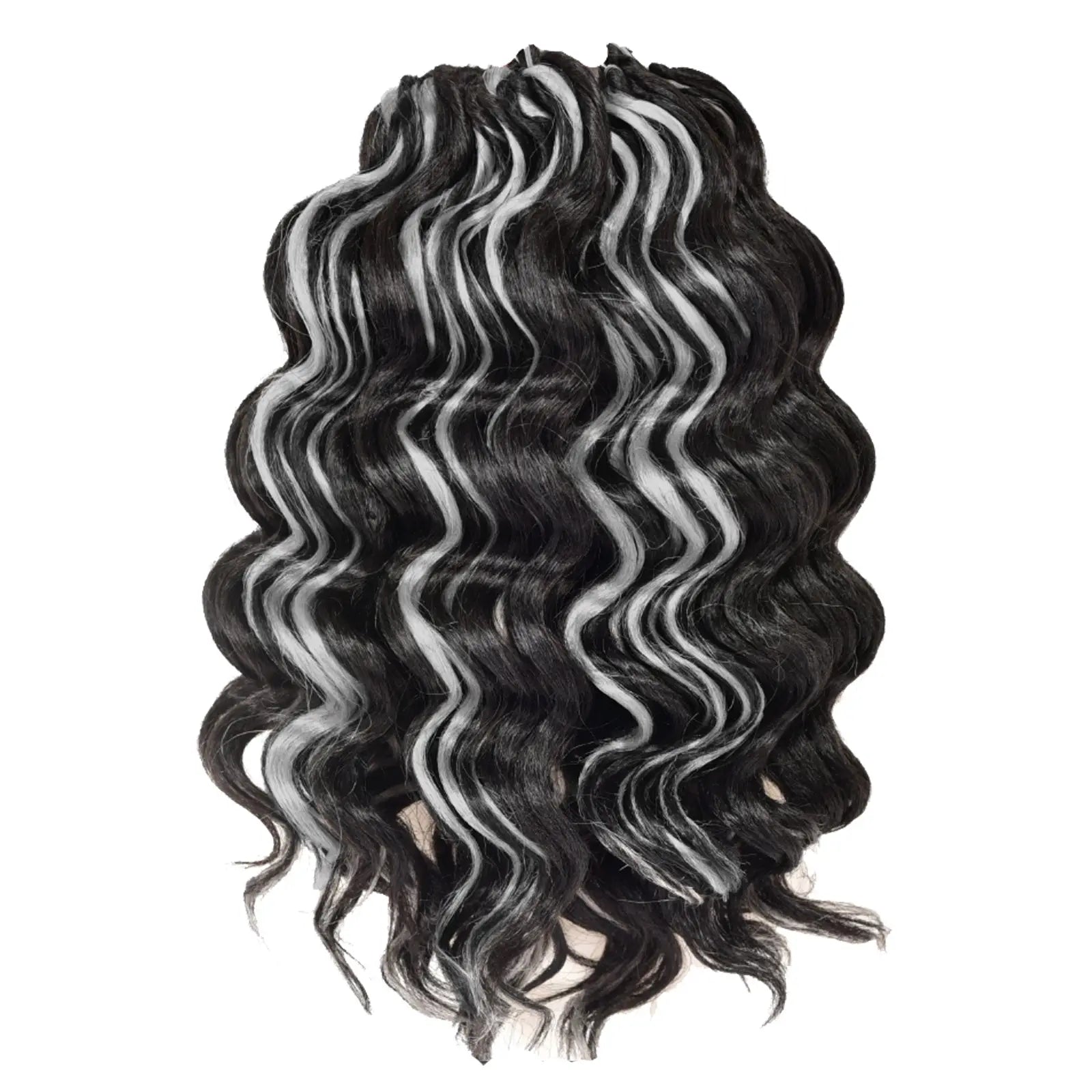 ( US ONLY) FAST SHIPPING OC | Toyotress® Ocean Wave Crochet Hair - 8 Packs Short Curly Water Wave Deep Twist Wavy Braids For Black Women Synthetic Braiding Hair Extensions Toyotress
